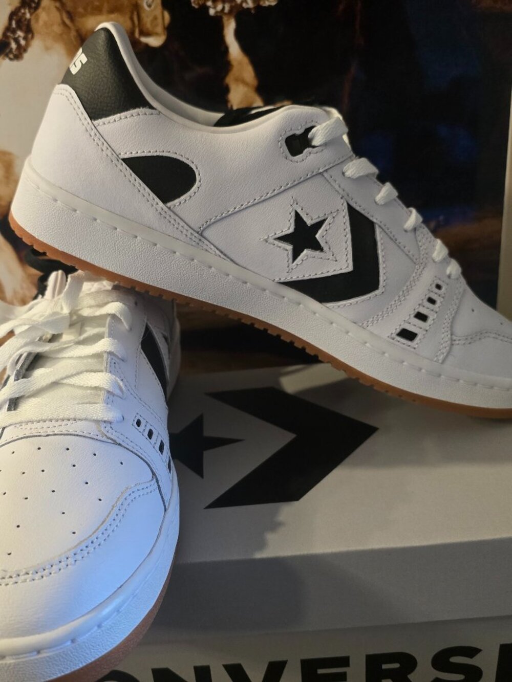 Converse CONS AS-1 Alexis Sablone Pro White/Black A07318C Skate Shoes Sz 10.5